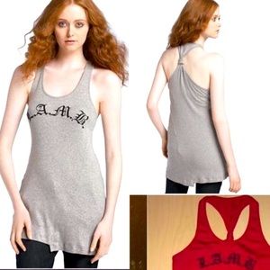 L.A.M.B. Knot back tank